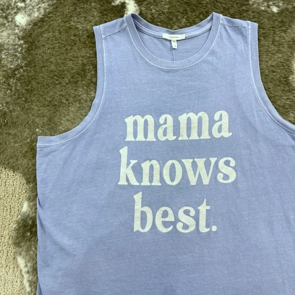 Mama Knows Best Tank Top